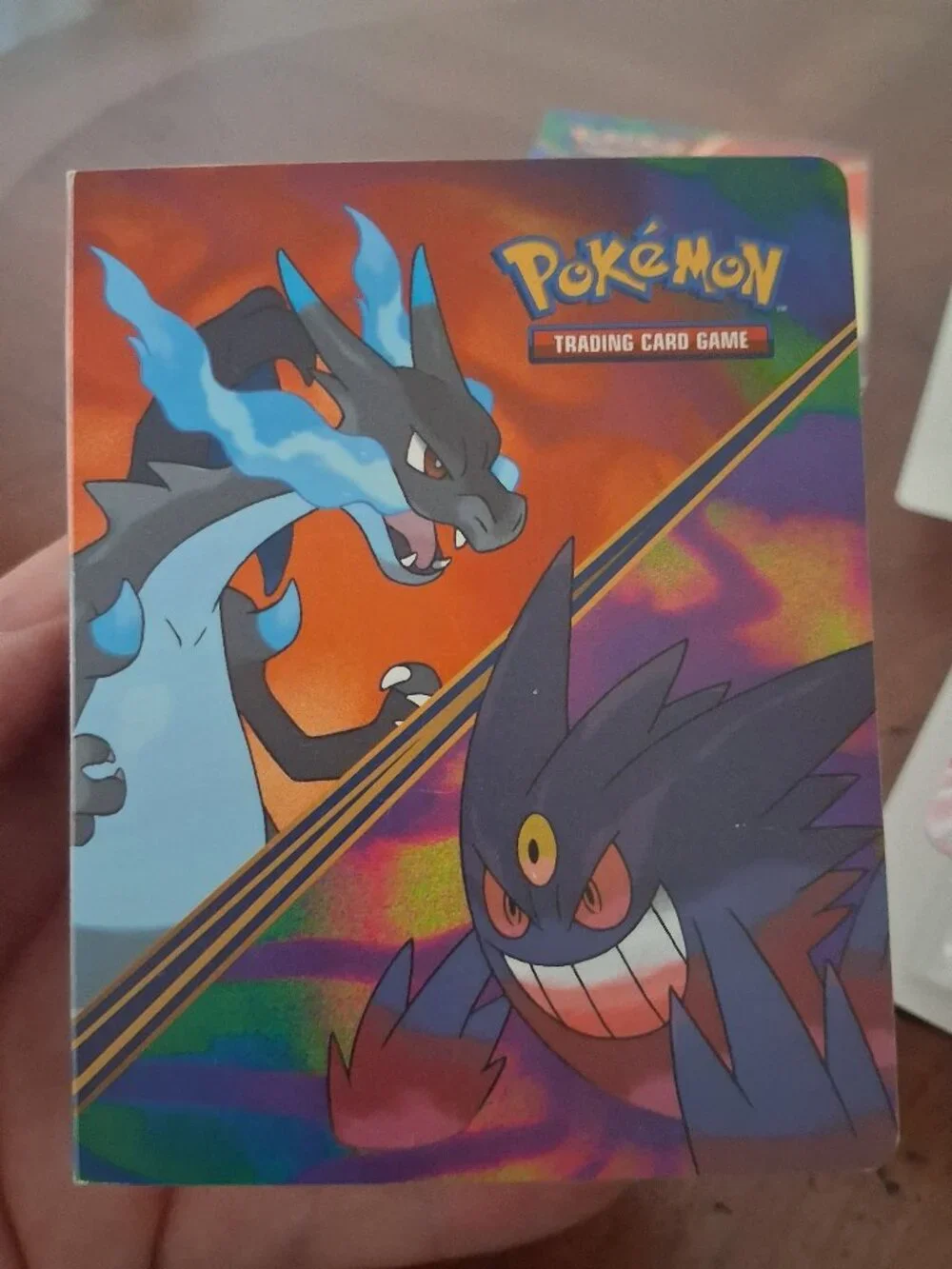 Lot of 4 New Pokémon Mini Portfolio Charizard Gengar Holds 60 Cards BINDERS ONLY